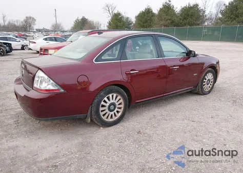 2008 Mercury Sable из США, поврежденный, VIN 1MEHM40W38G604372